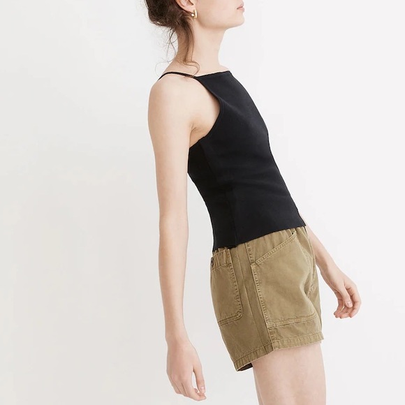 Madewell Black Apron Sweater Tank Size XXS - Picture 2 of 6